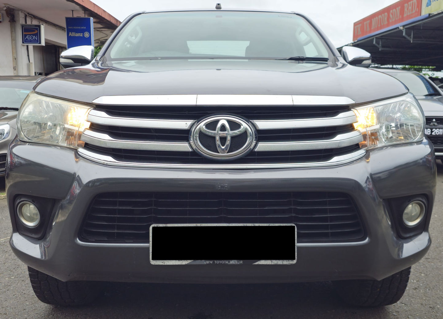 2016 (Reg 2017) Toyota HILUX D/CAB 2.4 A (G) VNT 4WD (AT) - (VK9733)