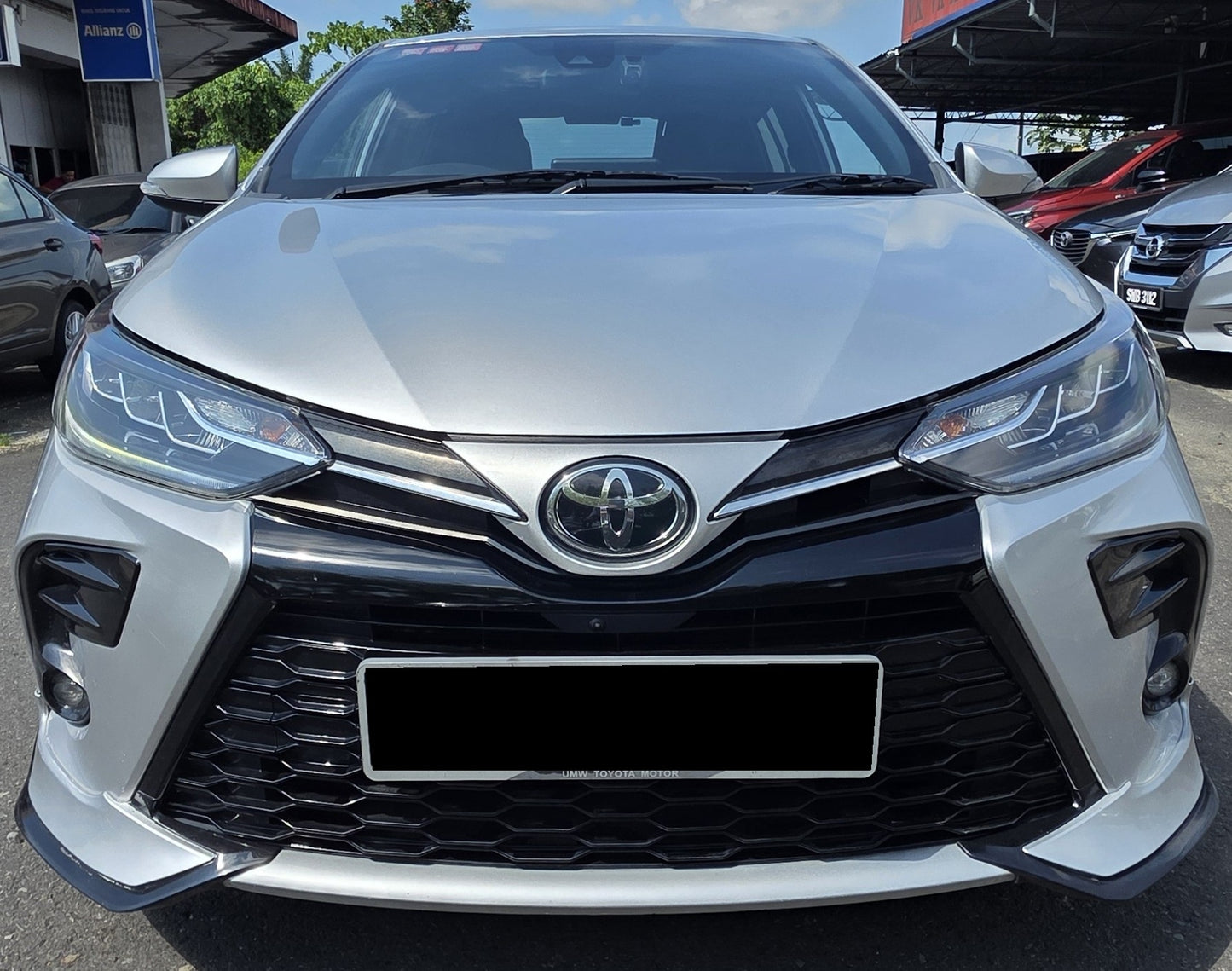 2024 Toyota YARIS 1.5 A (E) AEROKITS CVT (+/-) (7-AT) FL (AT) - (SK9781E)