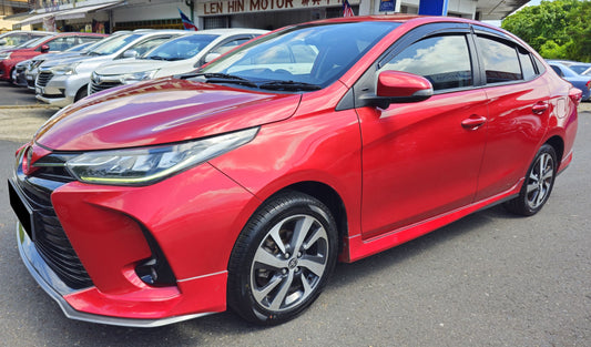 2022 Toyota VIOS 1.5 A (TYPE E) (+/-) (7 SPEED CVT) - (WITH AEROKIT, DVR) - FACELIFT (AT)