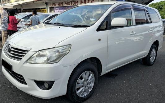 2012 Toyota INNOVA 2.0 M (TYPE E) FACELIFT (MT)