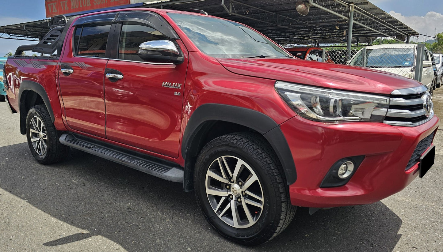 2017 Toyota HILUX D/CAB 2.8 A G VNT INTERCOOLER 4WD (AT)