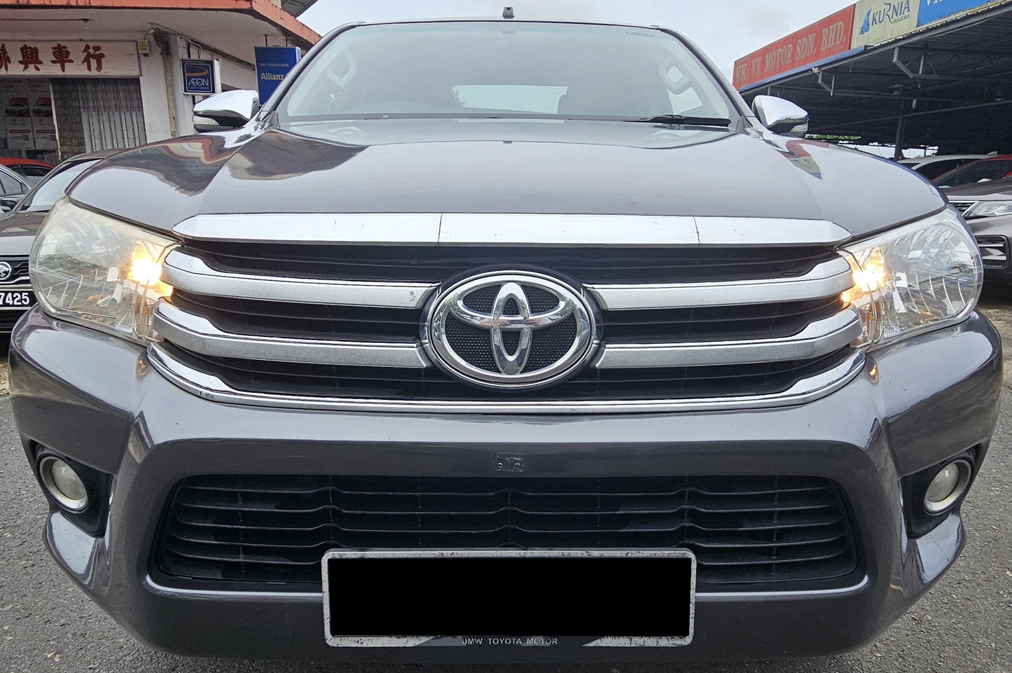 2016 (Reg 2017) Toyota HILUX D/CAB 2.4 A (G) VNT 4WD (AT) - (VK9733)