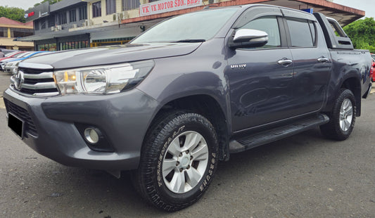 2016 (Reg 2017) Toyota HILUX D/CAB 2.4 A (G) VNT 4WD (AT) - (VK9733)