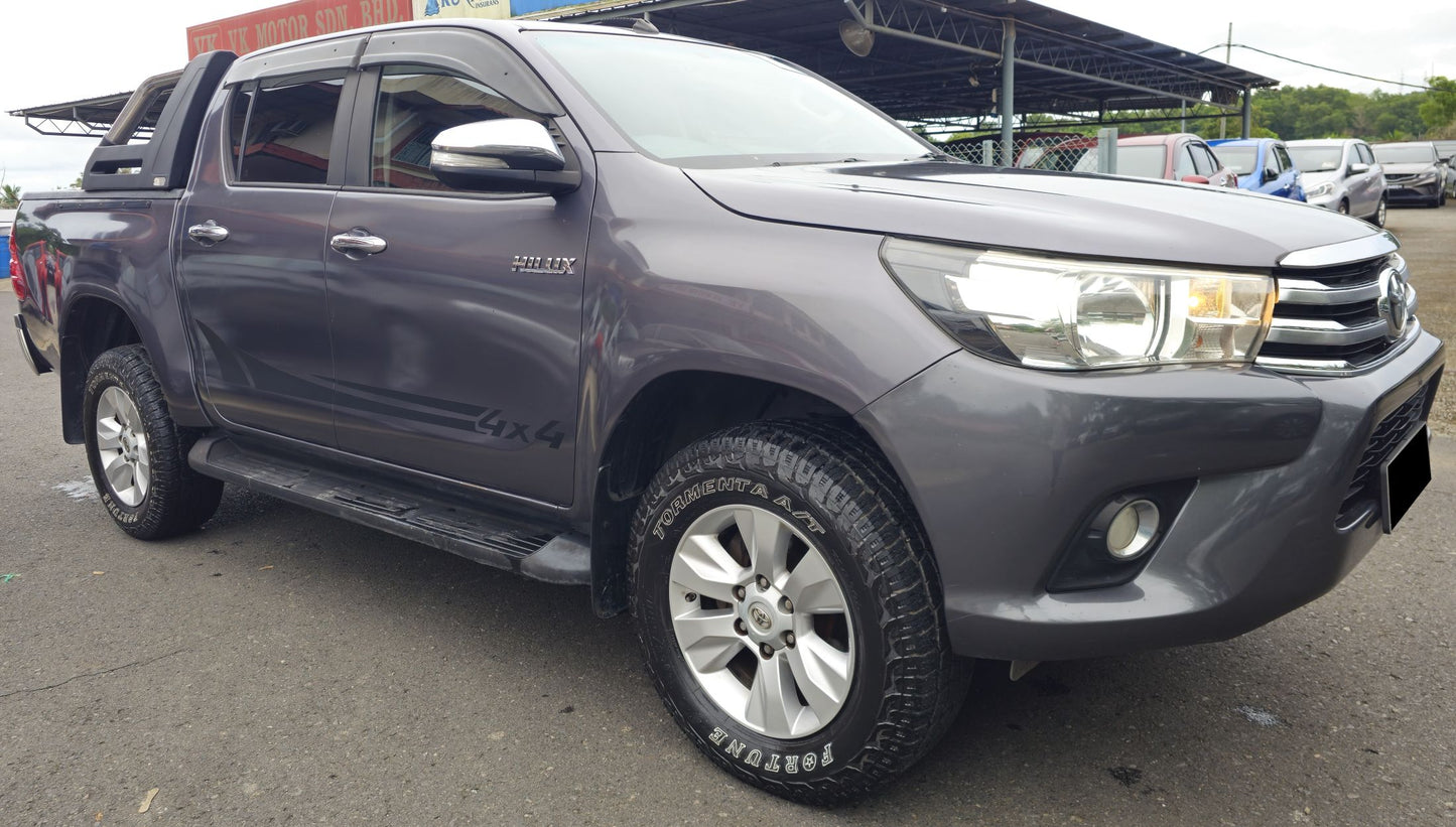 2016 (Reg 2017) Toyota HILUX D/CAB 2.4 A (G) VNT 4WD (AT) - (VK9733)