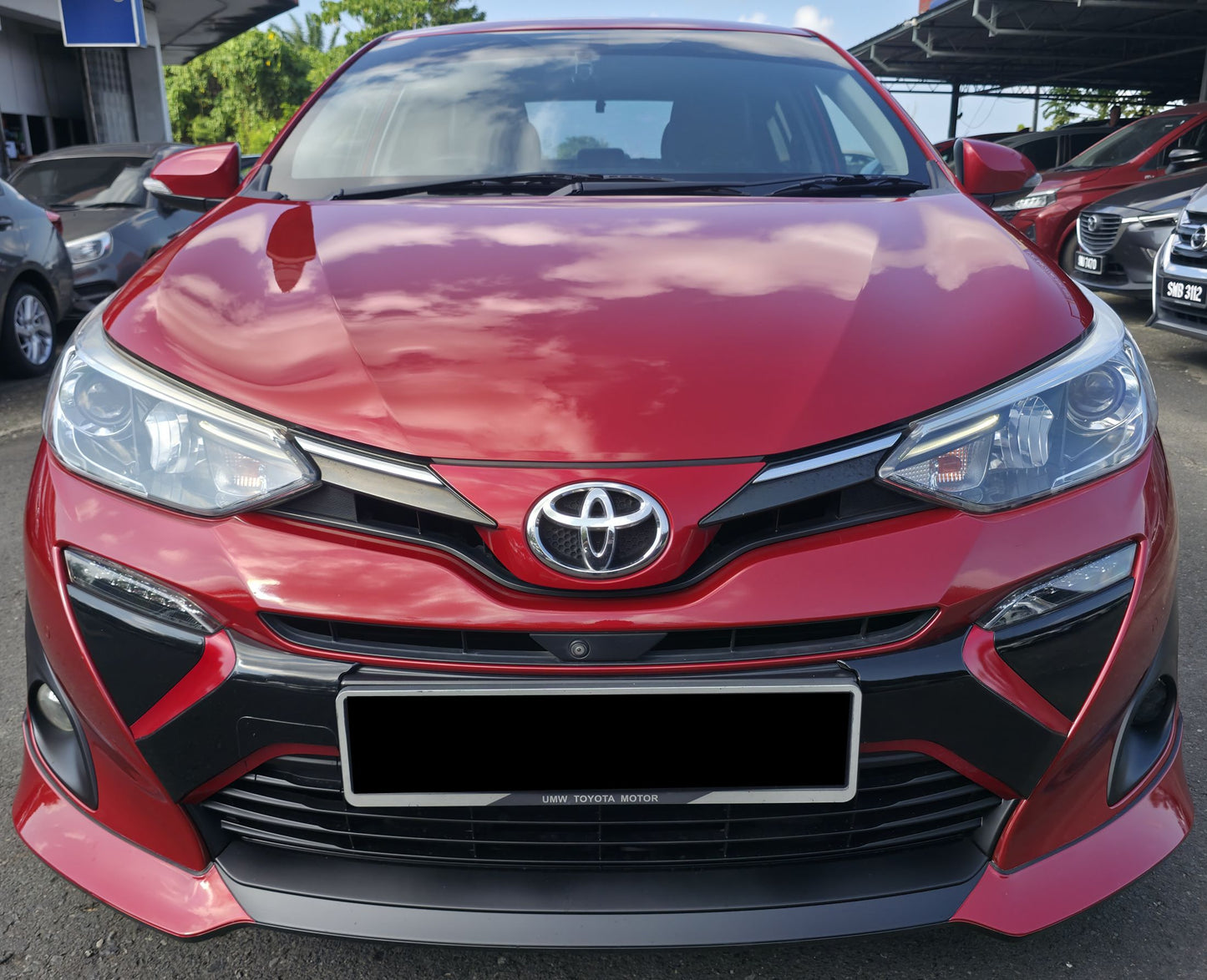 2020 Toyota VIOS 1.5 A (G) AEROKITS CVT (+/-) (7E-AT) FL (AT) - (SMC8709)