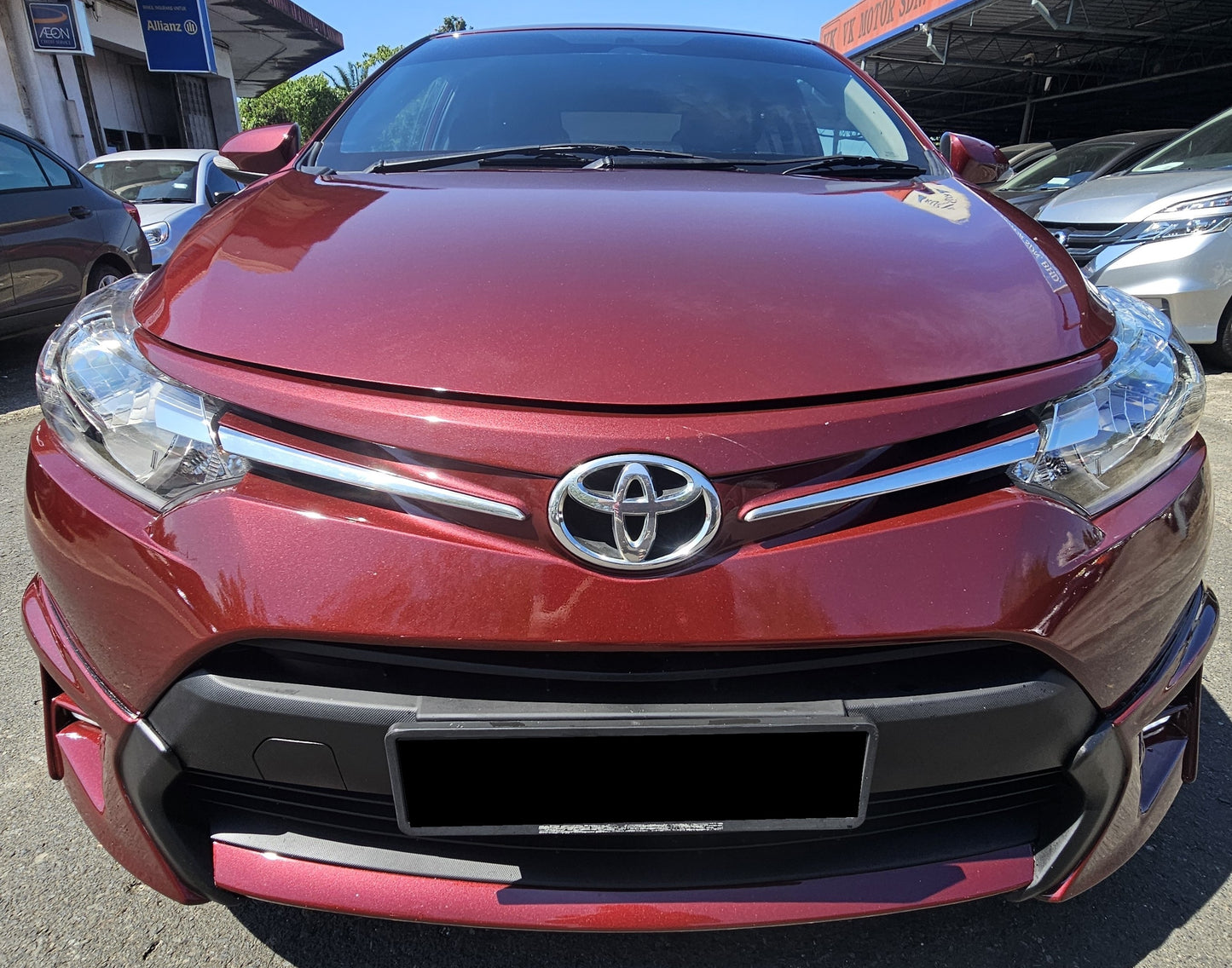 2014 Toyota VIOS 1.5 A (E) NCP150 XP150 CVT FL (AT) - (PLN7585)