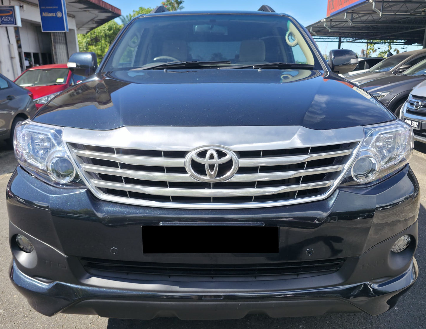 2012 Toyota FORTUNER 2.5 A G (DIESEL) 4WD FL 4X4 (AT) - (PKQ3123)