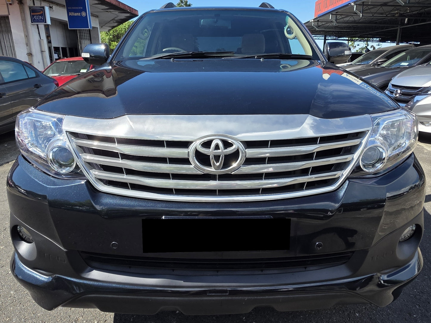2012 Toyota FORTUNER 2.5 A G (DIESEL) 4WD FL 4X4 (AT) - (PKQ3123)