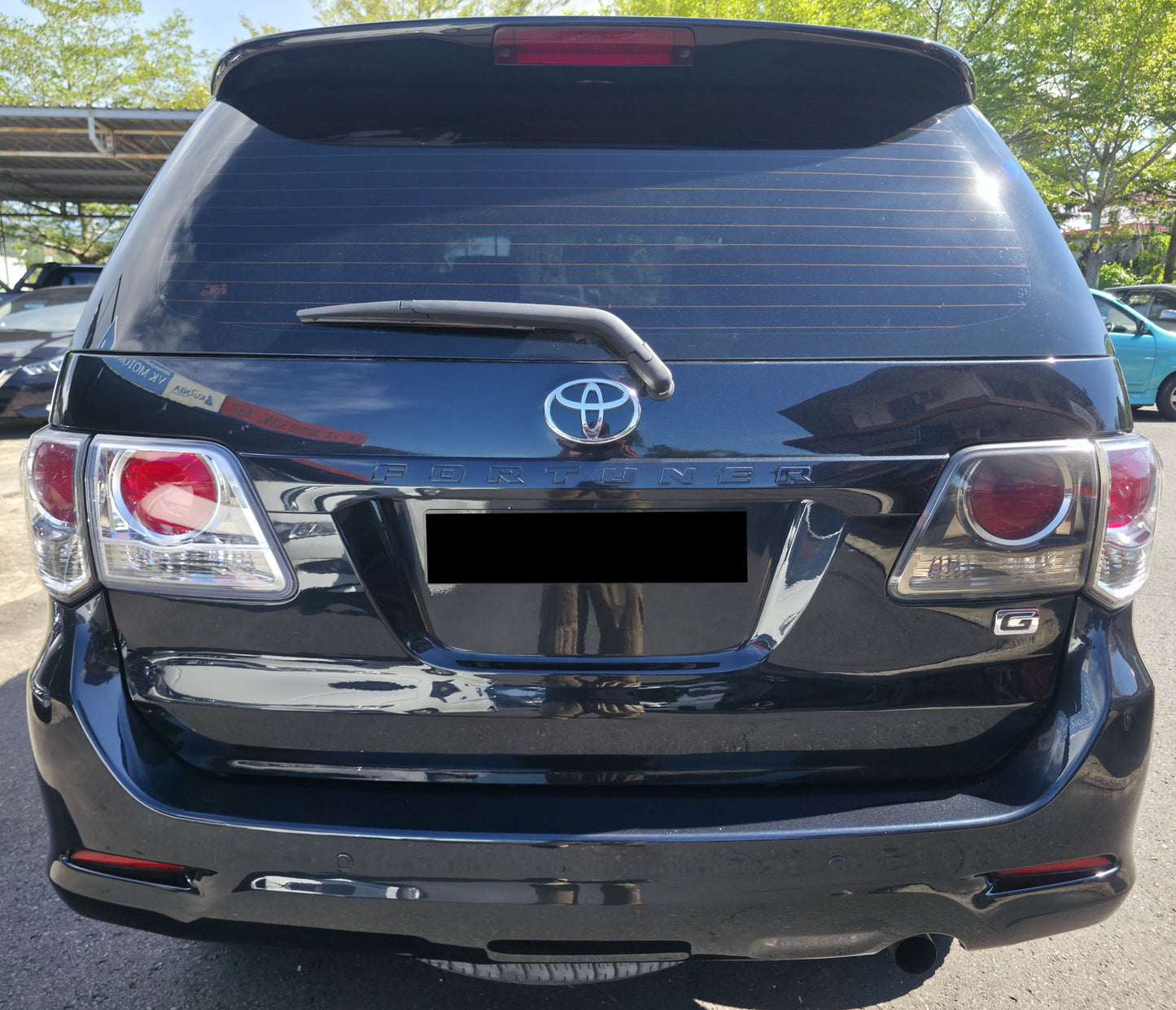 2012 Toyota FORTUNER 2.5 A G (DIESEL) 4WD FL 4X4 (AT) - (PKQ3123)