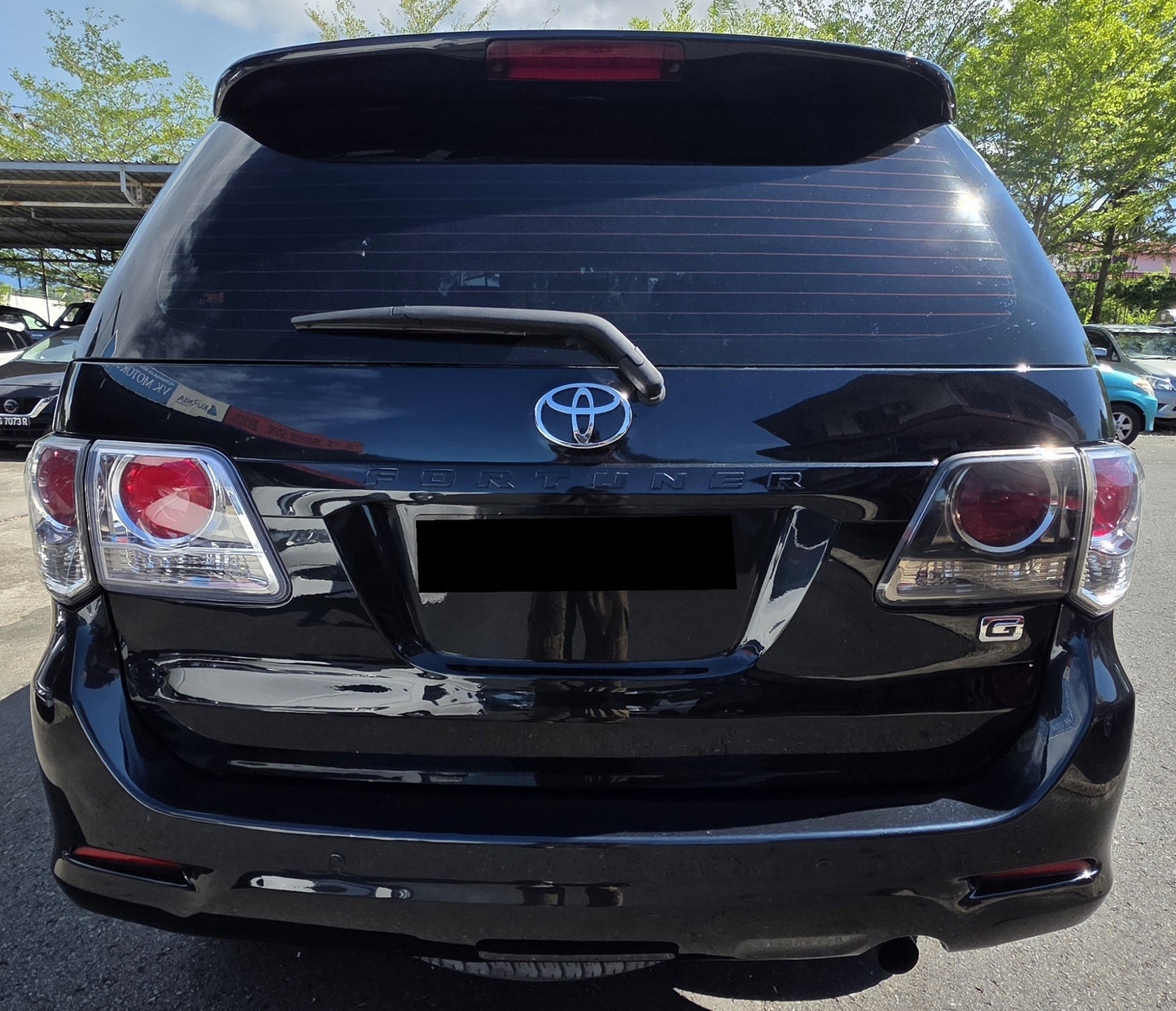 2012 Toyota FORTUNER 2.5 A G (DIESEL) 4WD FL 4X4 (AT) - (PKQ3123)