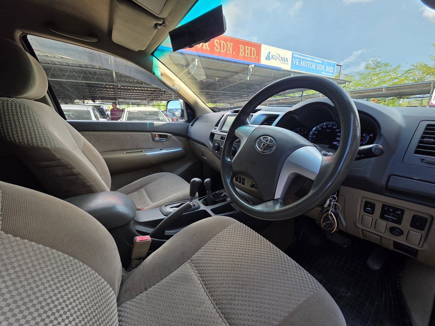 2012 Toyota FORTUNER 2.5 A G (DIESEL) 4WD FL 4X4 (AT) - (PKQ3123)