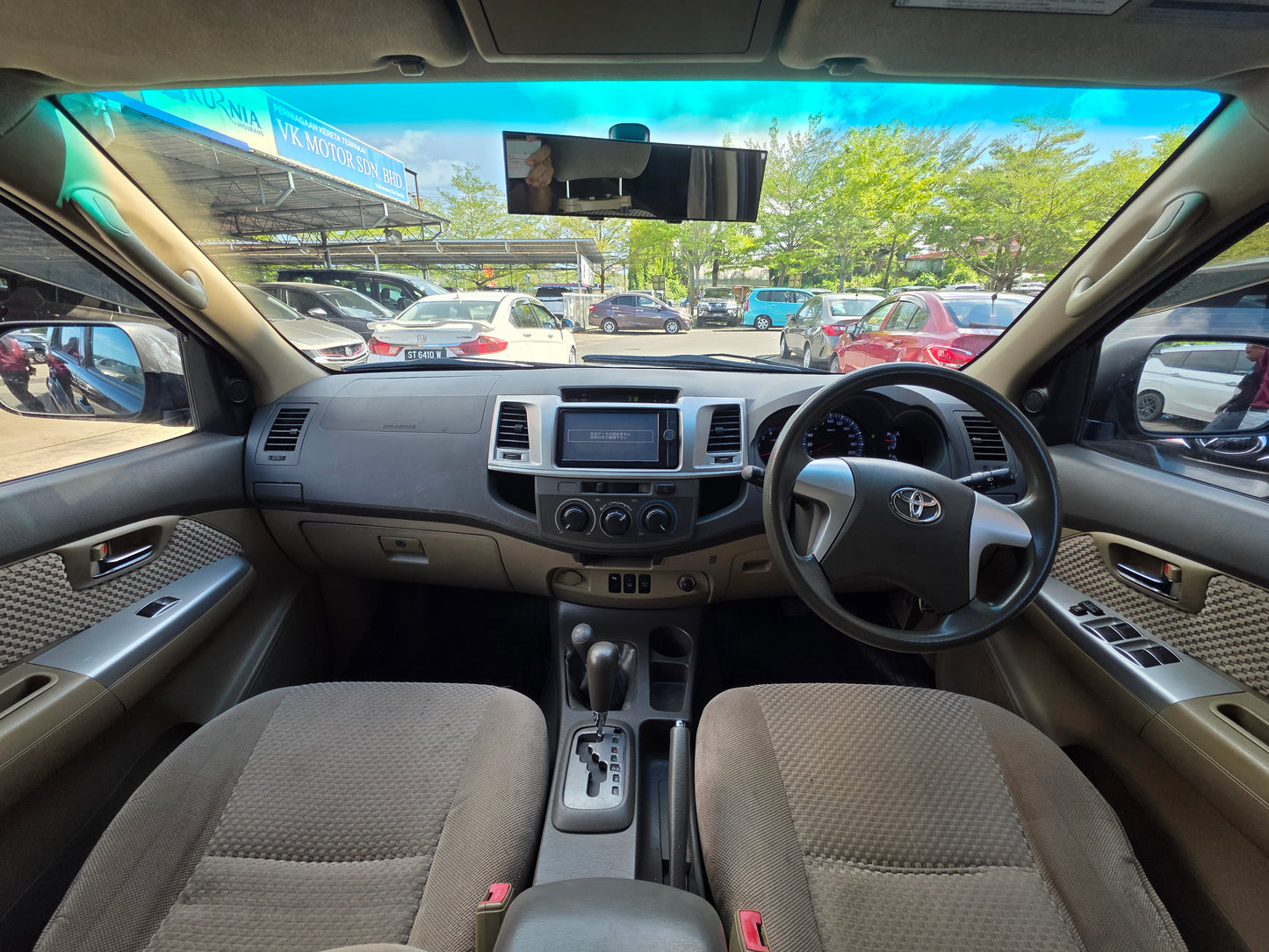 2012 Toyota FORTUNER 2.5 A G (DIESEL) 4WD FL 4X4 (AT) - (PKQ3123)