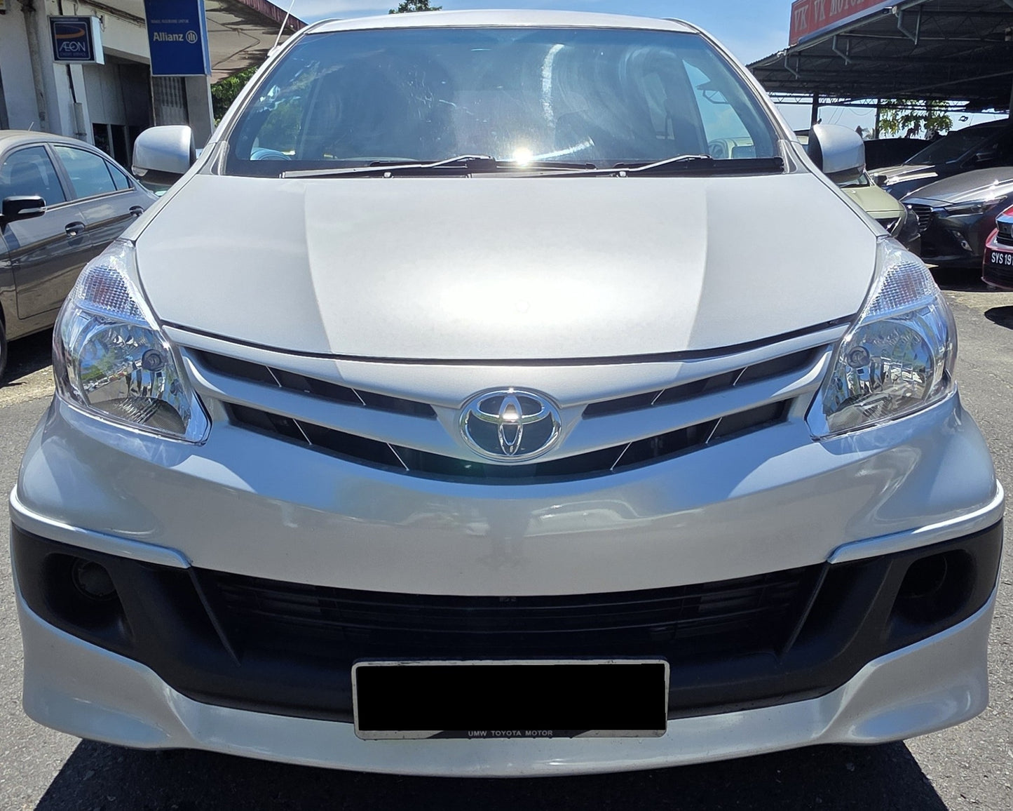 2012 Toyota AVNZA 1.3 A (E) (AEROKITS) DUAL VVT-i FL (MT) - (SS2372R)