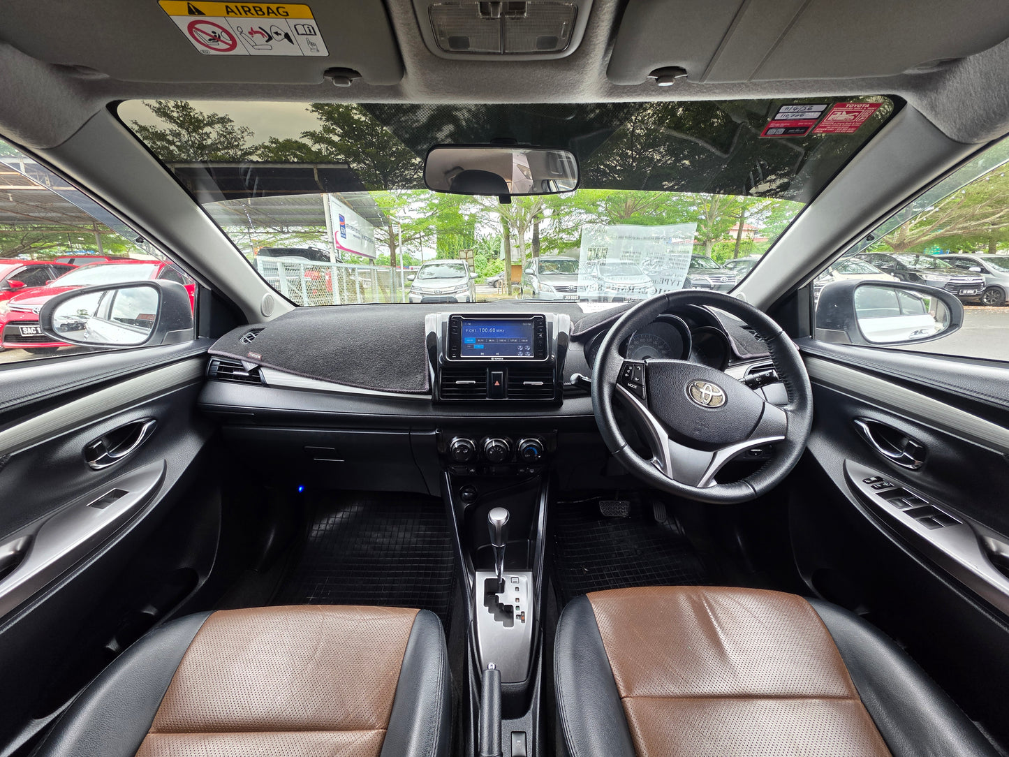 2017 Toyota VIOS 1.5 A NCP150R CVT (7E-AT) FL (AT) - (SAC8250D)