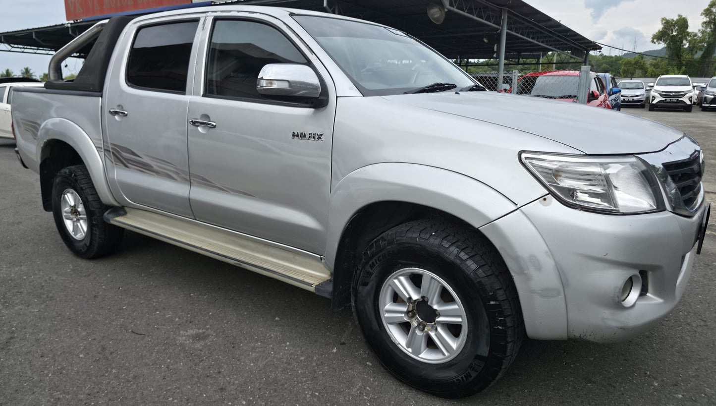 2012 Toyota HILUX D/CAB 2.5 A (G) VNT 4WD (MT) - (WWH2382)