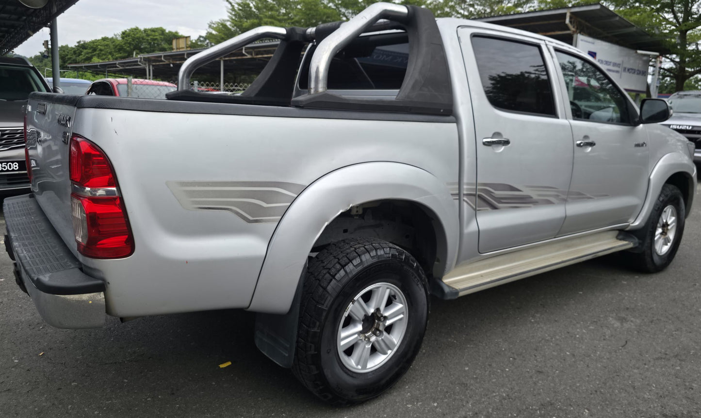 2012 Toyota HILUX D/CAB 2.5 A (G) VNT 4WD (MT) - (WWH2382)