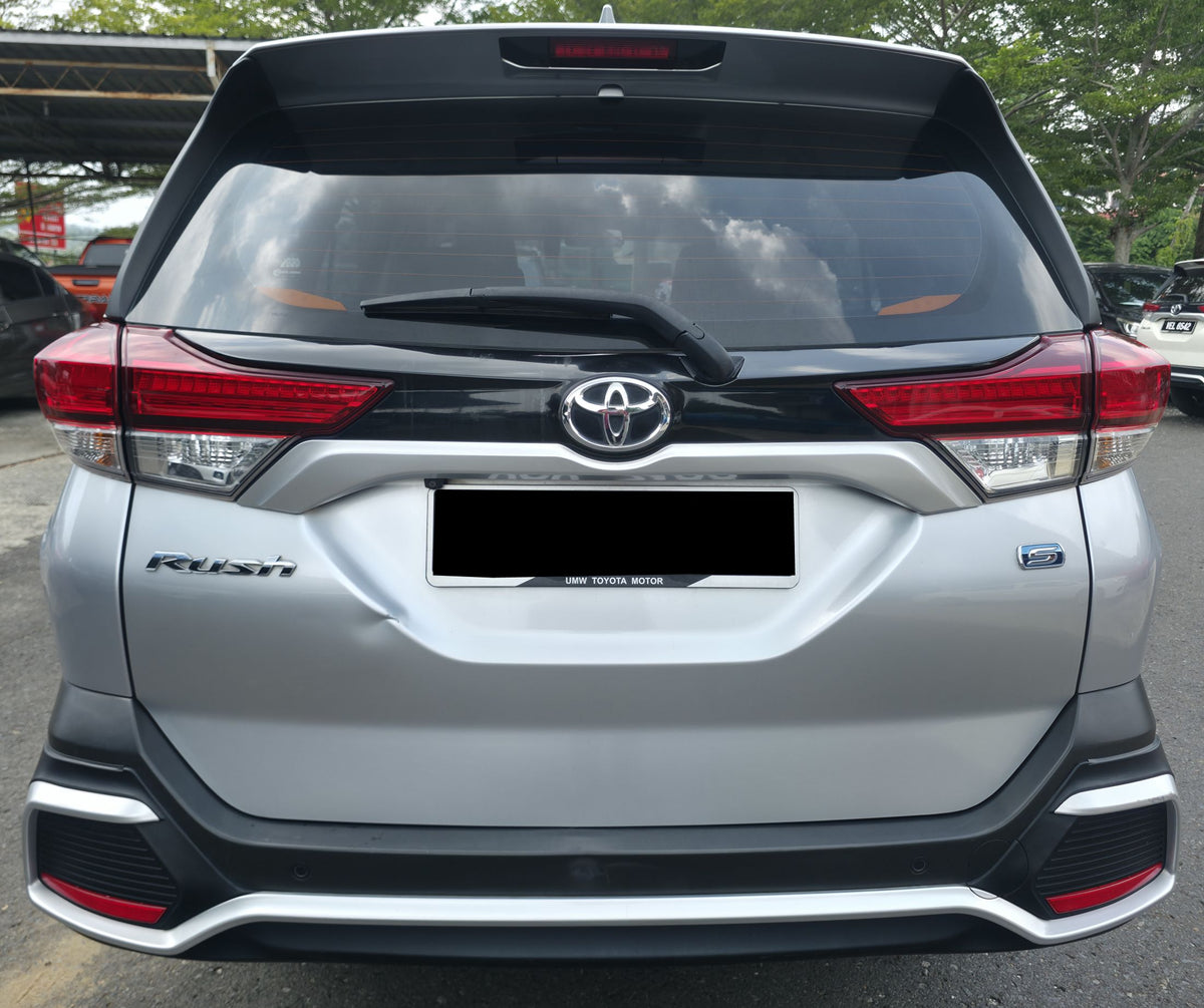 2019 Toyota RUSH 1.5 A (S) F700RE DUAL VVT-i FL (AT) - (VCV7492)