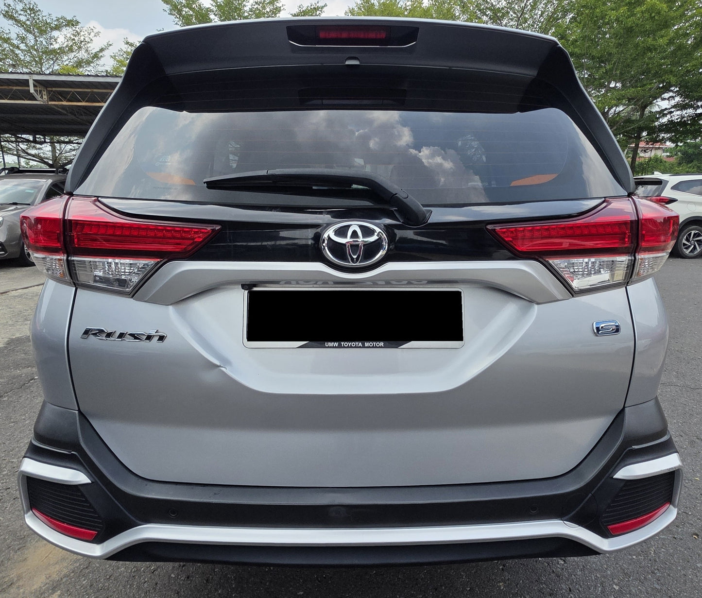 2019 Toyota RUSH 1.5 A (S) F700RE DUAL VVT-i FL (AT) - (VCV7492)